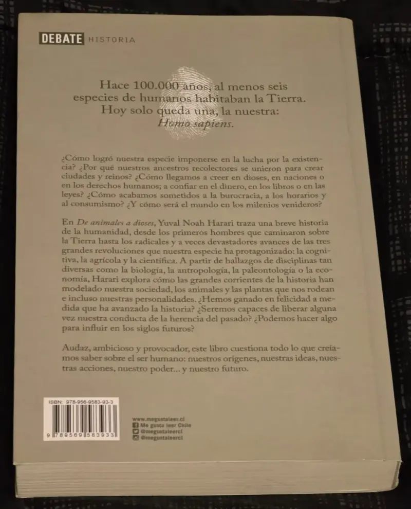 📚 De animales a dioses – Yuval Noah Harari - 2
