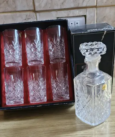 Set de Licorera y Vasos de Cristal d'Arques - miniatura 1
