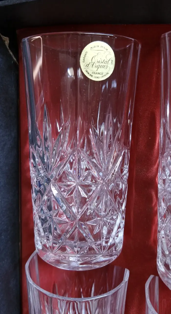 Set de Licorera y Vasos de Cristal d'Arques - 3