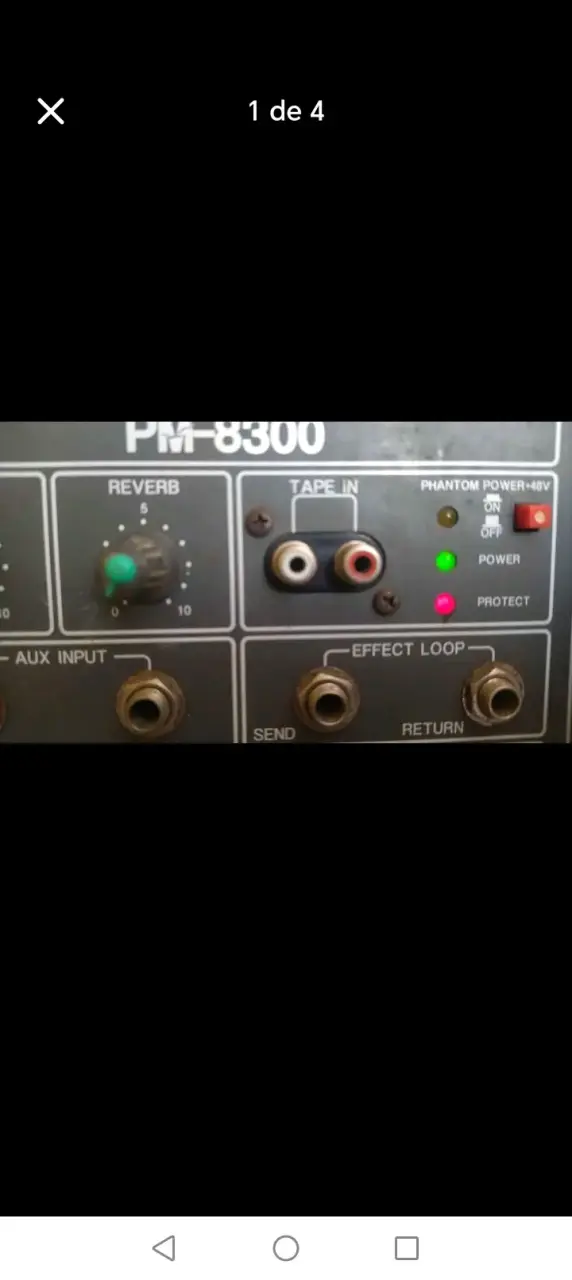 Mezclador Potenciado Samick PM-8300. Para reparar - 3