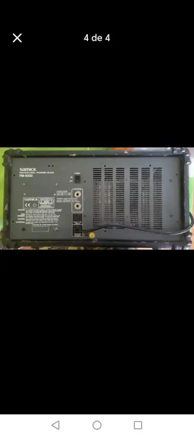 Mezclador Potenciado Samick PM-8300. Para reparar - miniatura 4