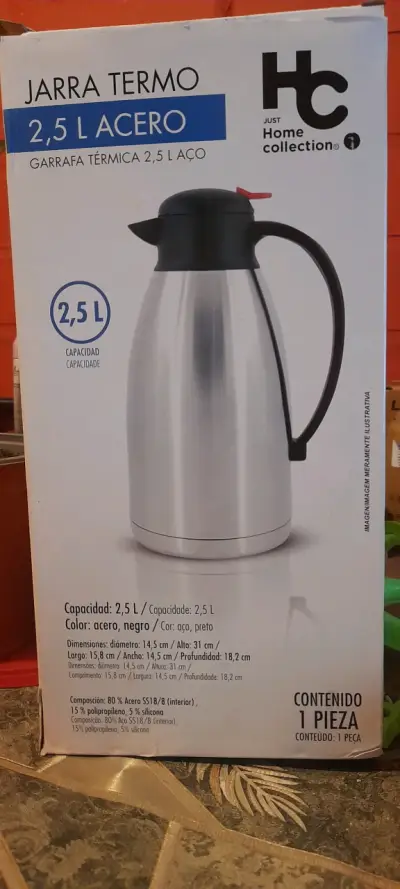 Jarra termo de acero inoxidable 2.5L - miniatura 2