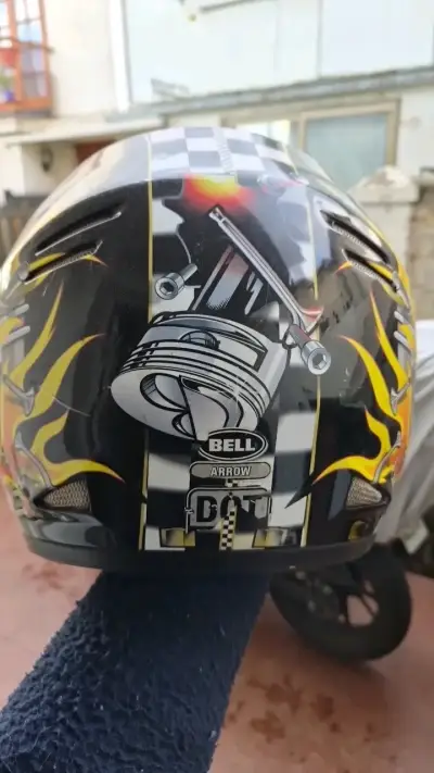 Casco de moto Bell Arrow con diseño gráfico L - miniatura 2