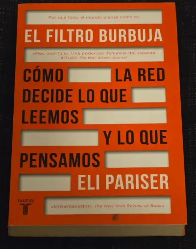 Libro El Filtro Burbuja de Eli Pariser - miniatura 1