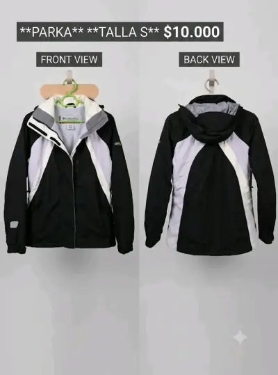 Chaqueta de Cuero Natural Talla L - miniatura 1