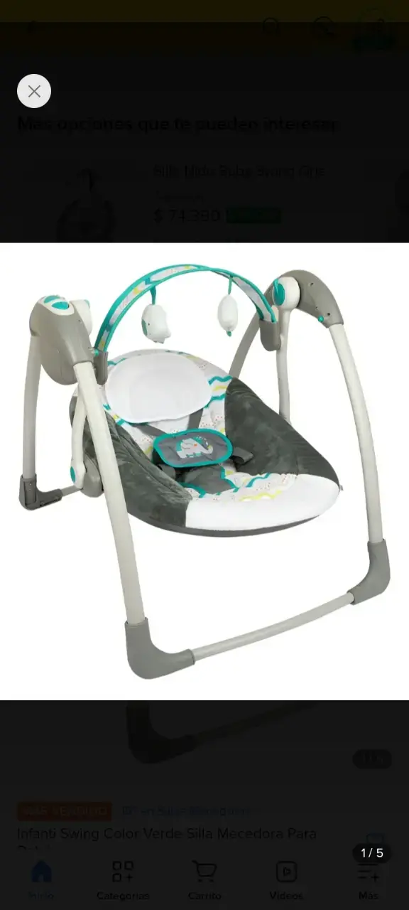 Silla mecedora para bebé - 3