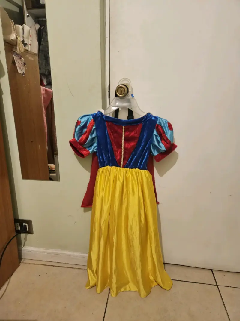 Disfraz de Blancanieves talla 6-7 - 4