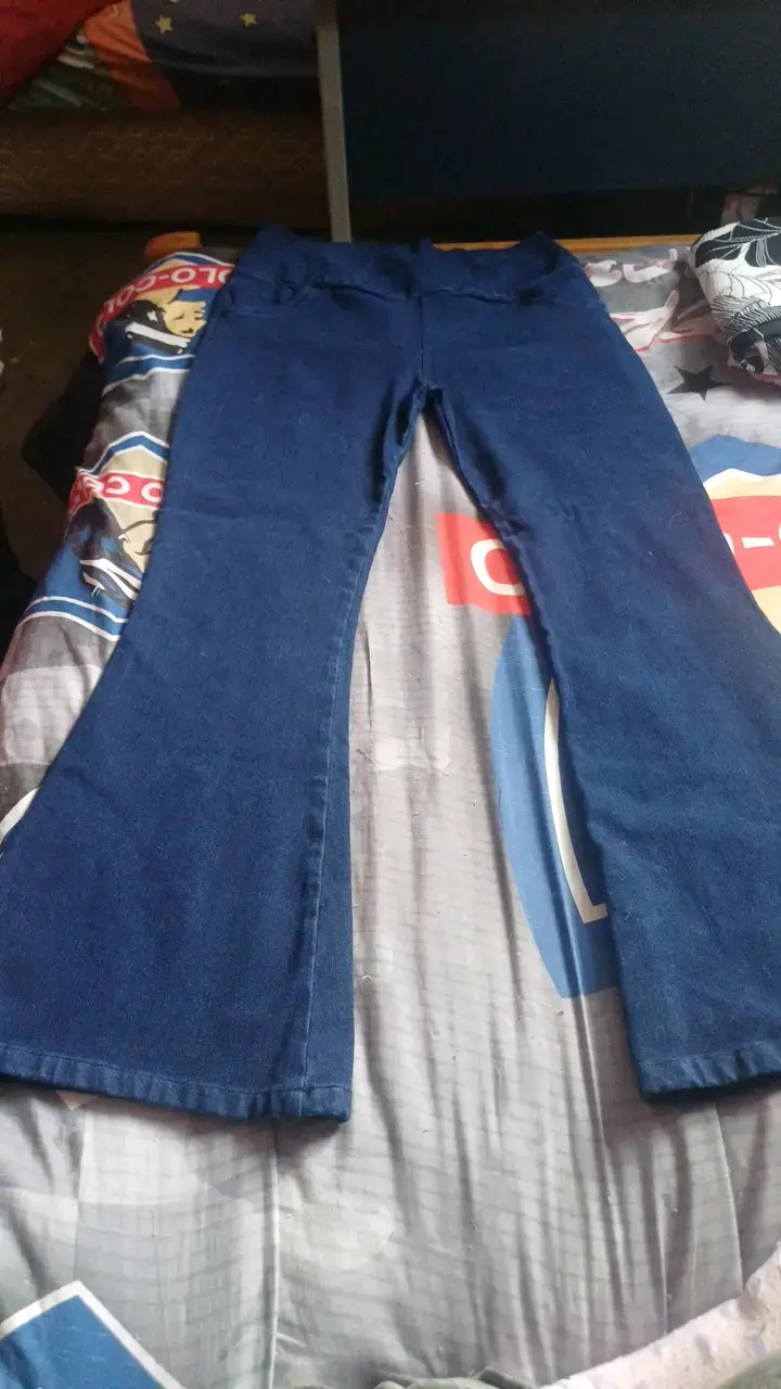 Pantalones de mezclilla azul Duly Denim XL - 2