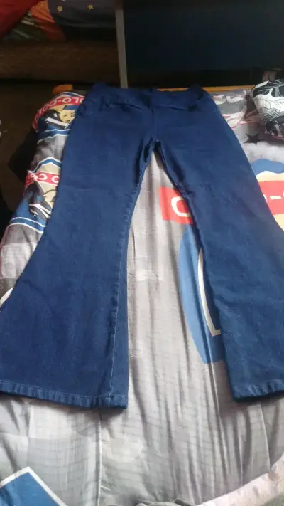 Pantalones de mezclilla azul Duly Denim XL - miniatura 2