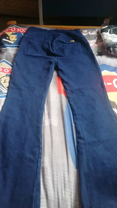 Pantalones de mezclilla azul Duly Denim XL - miniatura 3