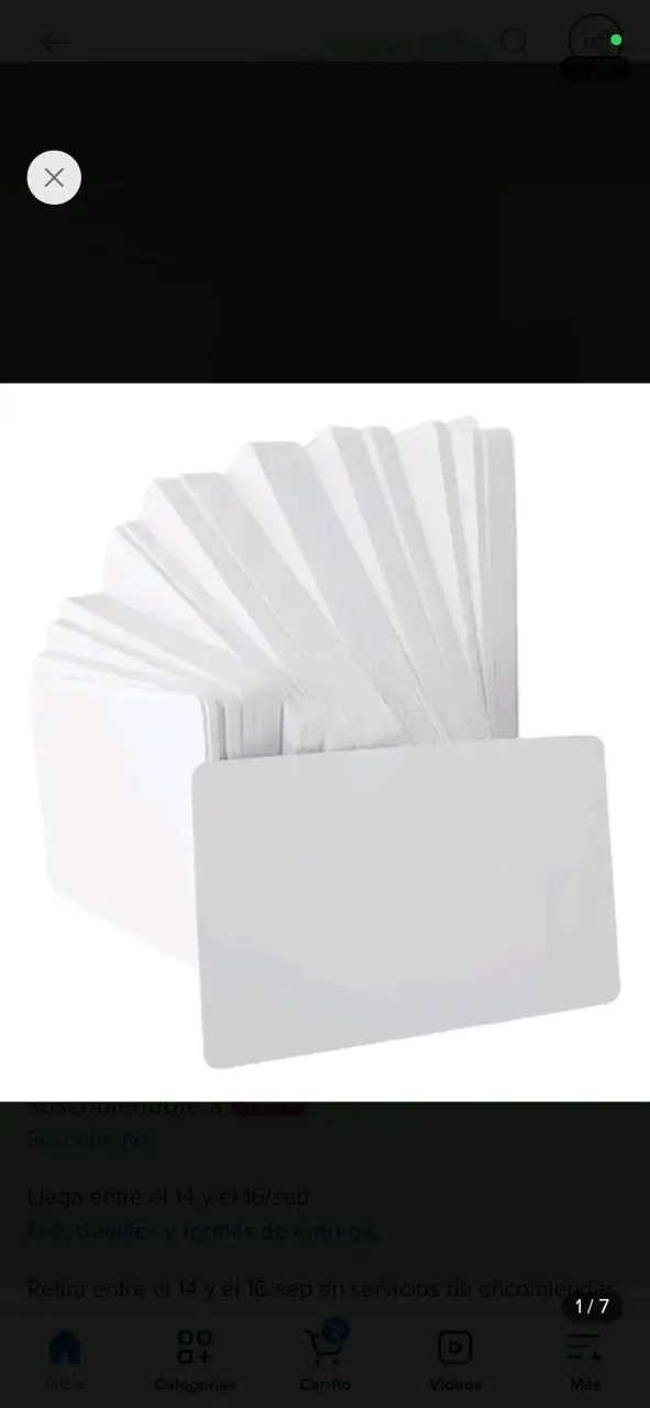 Tarjetas pvc para impresión