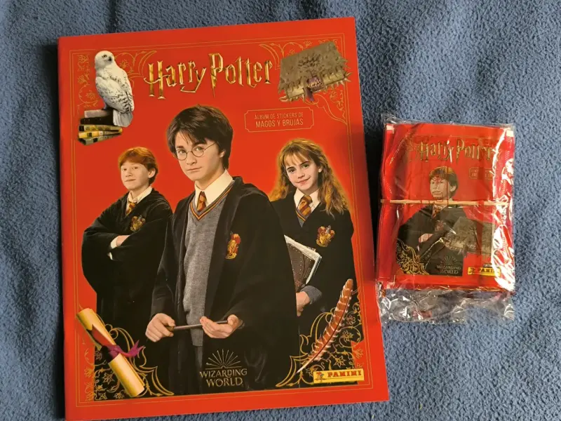 Álbum de stickers Harry Potter Panini con sobres
