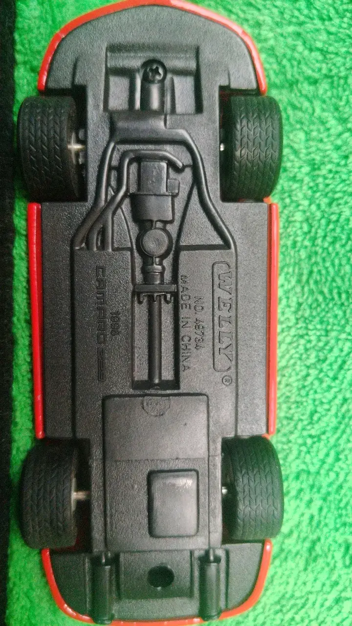 Auto de juguete convertible rojo - 6
