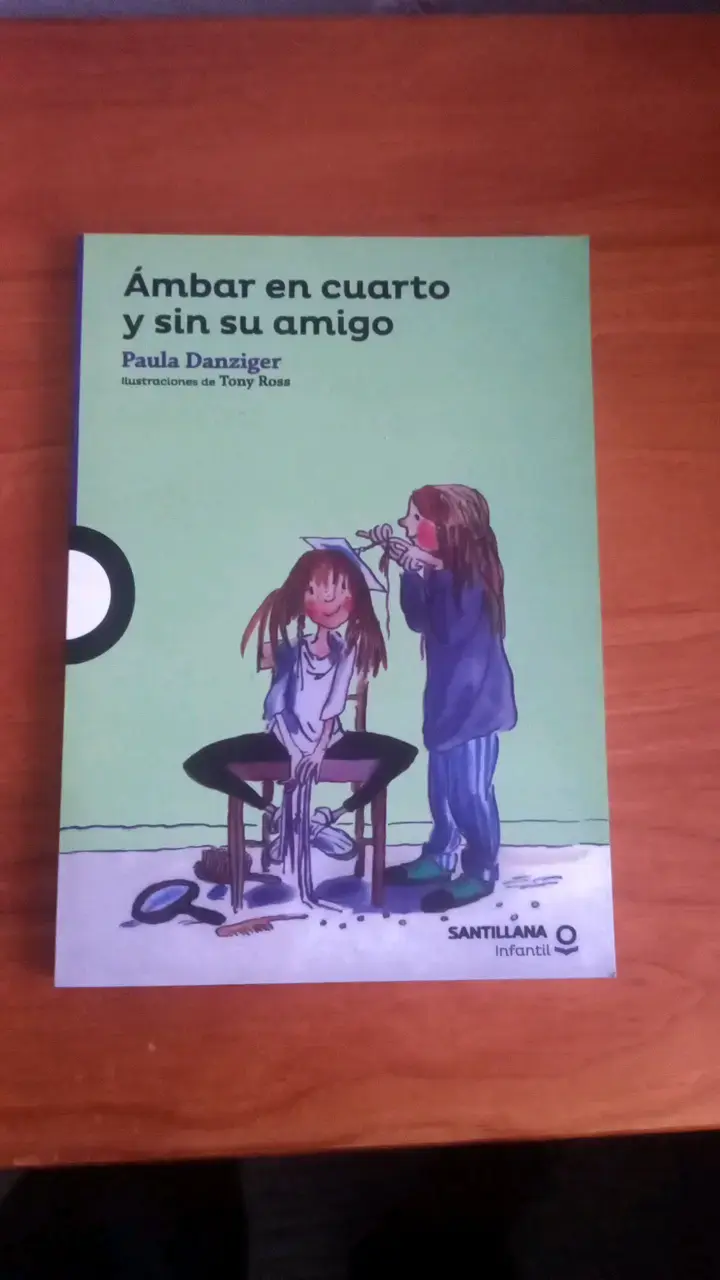Libro Ámbar en Cuarto y Sin Su Amigo de Paula Danziger