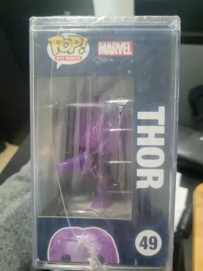 Figura Funko Pop Art Series Thor Infinity Saga - miniatura 4