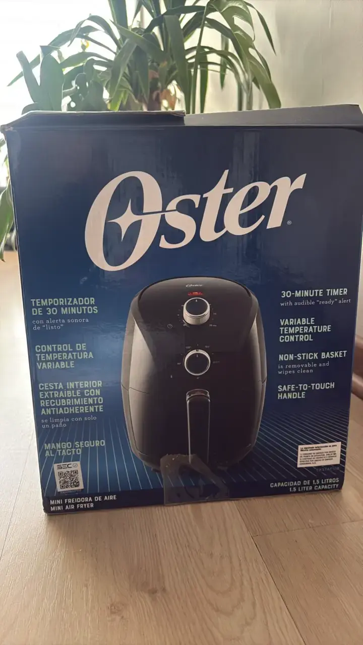 Freidora de Aire Mini Oster 1.5L Nueva - 2