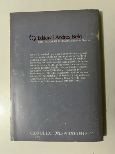 Libro 'La Muerte Viene Hacia El Arzobispo' de Willa Cather - miniatura 3