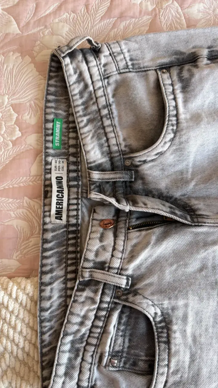 Jeans grises estilo americano - 2