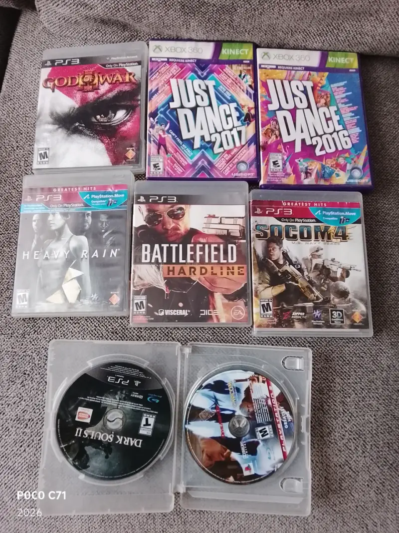 Lote de videojuegos para PS3 y Xbox 360