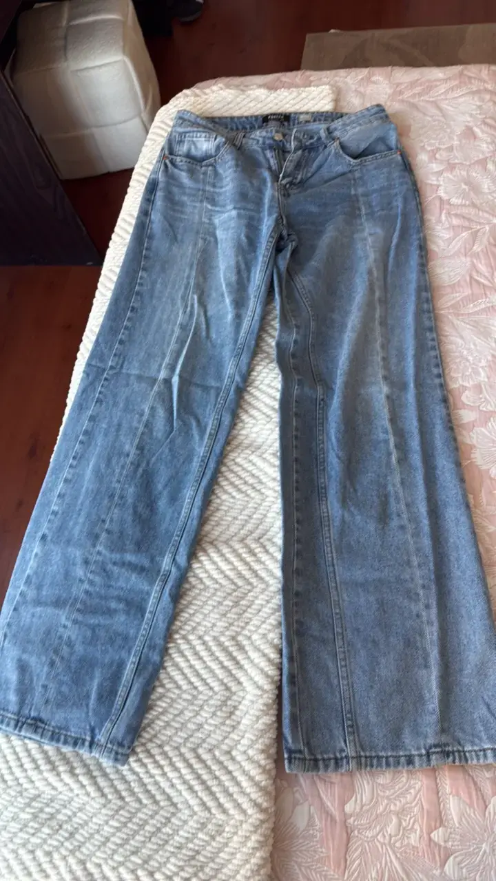 Jeans anchos Foster Wide Leg para mujer - 1
