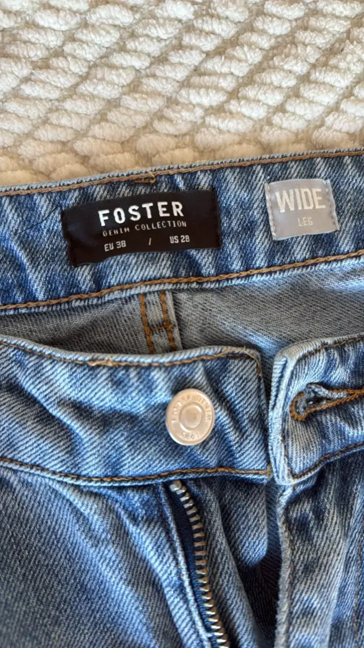 Jeans anchos Foster Wide Leg para mujer - 2