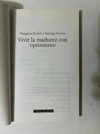 Libro 'Vivir la madurez con optimismo' de Margarita Rivière - miniatura 2