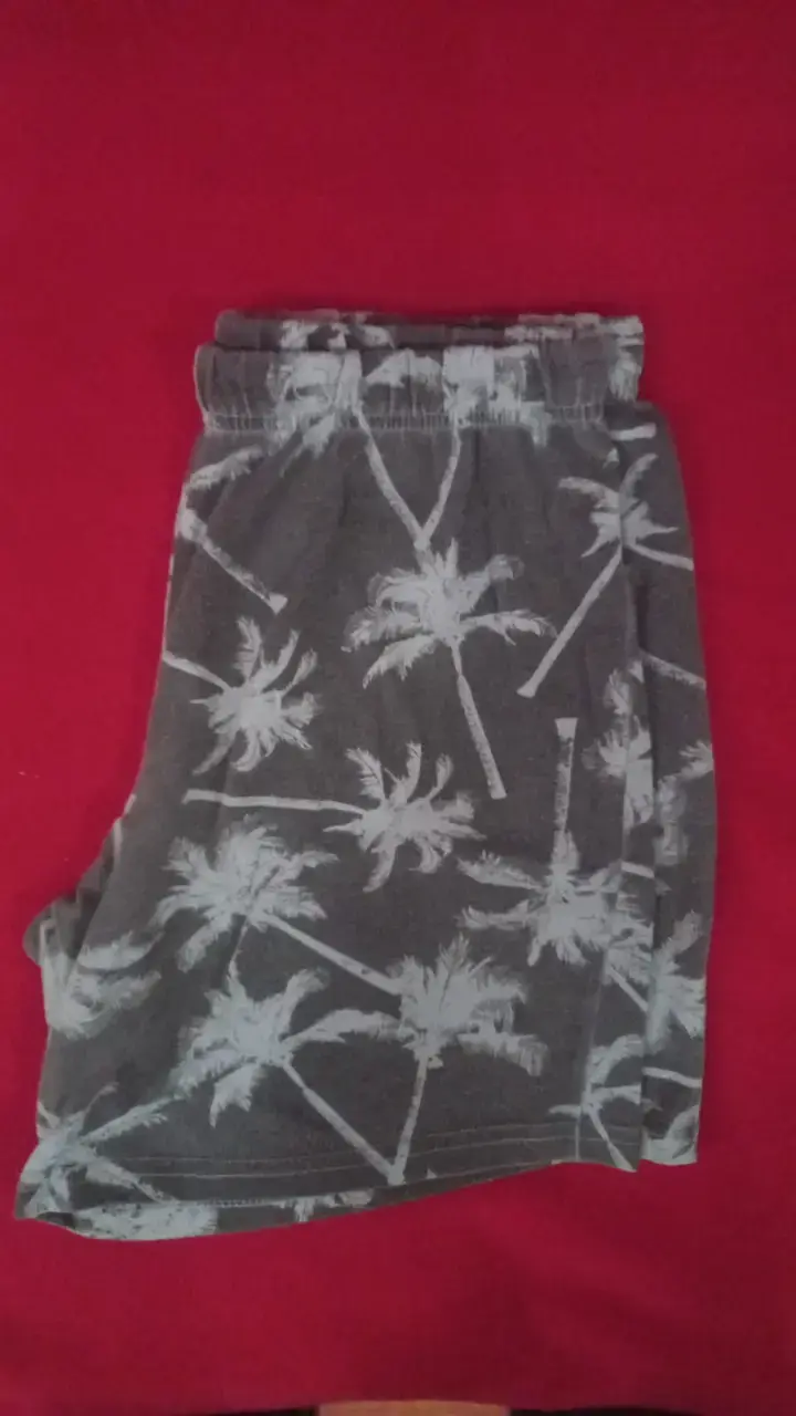 Shorts de pijama hecho de algodón con estampado