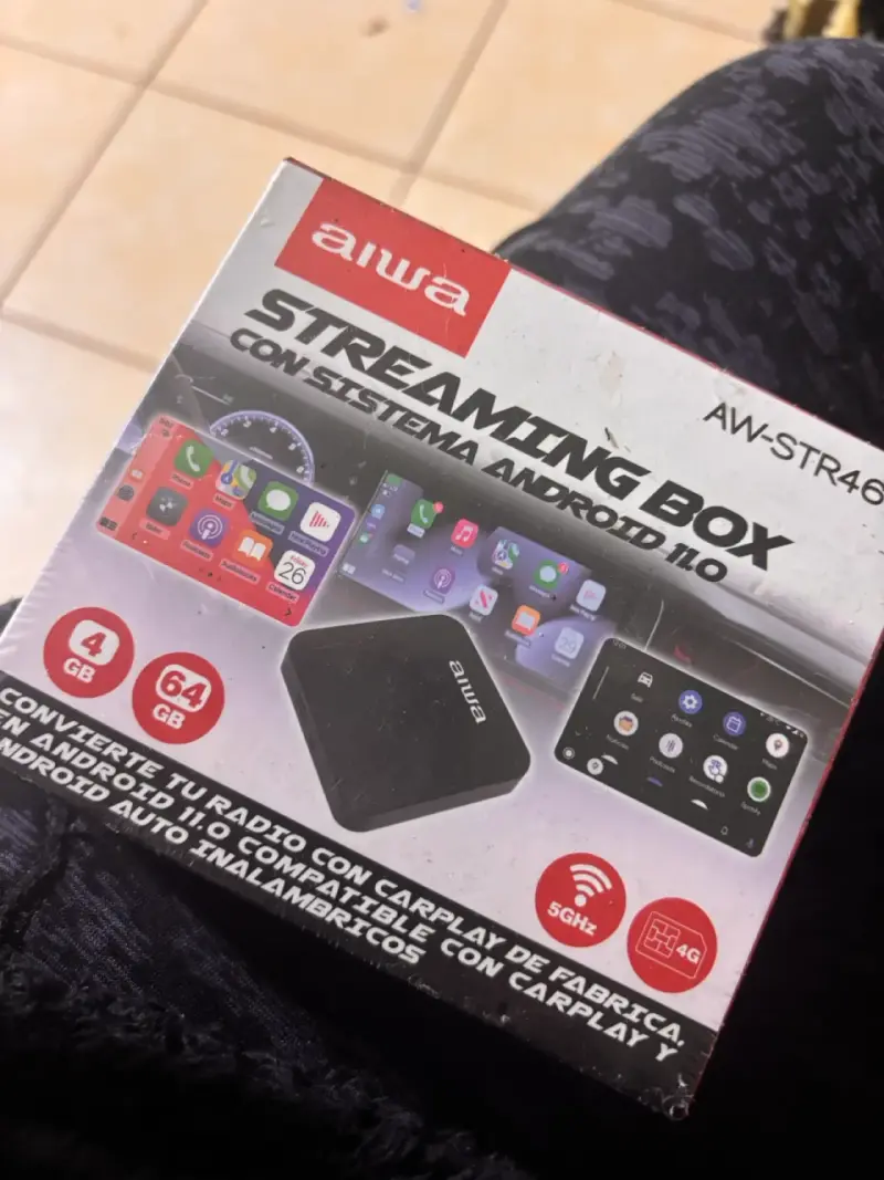 Aiwa Streaming Box con Android 11.0 y Carplay - 1
