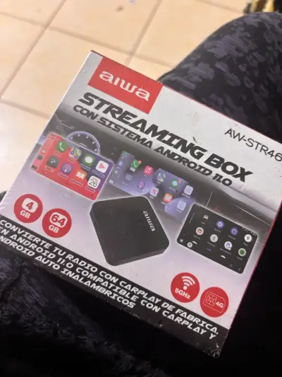 Aiwa Streaming Box con Android 11.0 y Carplay - miniatura 1