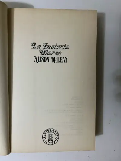 Libro 'La Incierta Marea' de Alison McLeay - miniatura 2