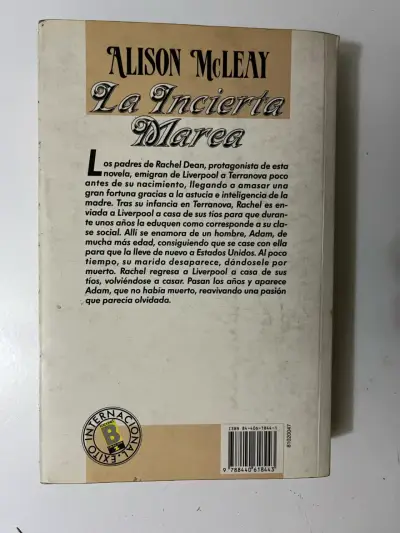 Libro 'La Incierta Marea' de Alison McLeay - miniatura 3