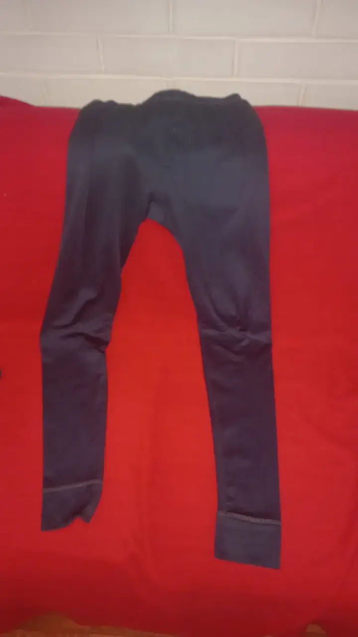 Pack 3 Pantalones térmicos azul marino para hombre