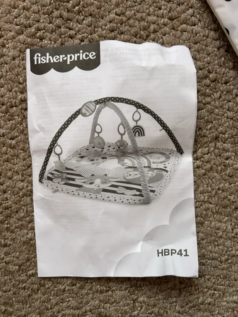 Gimnasio para bebé Fisher-Price 3 en 1 con juguetes colgantes - 5