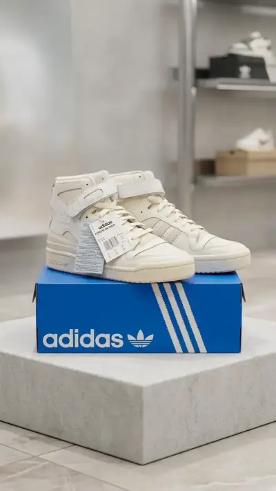 Zapatillas Adidas Forum 84 High Blancas - miniatura 1
