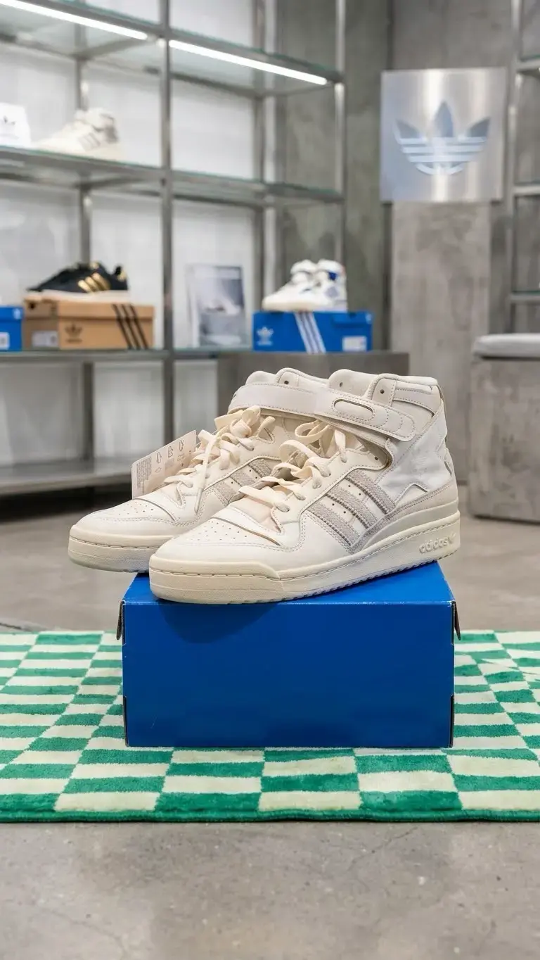Zapatillas Adidas Forum 84 High Blancas - 2