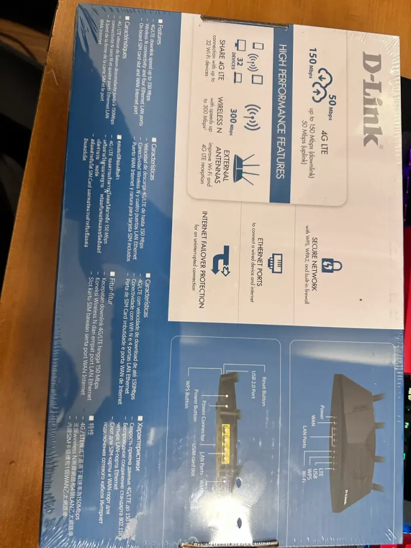 Router 4G LTE D-Link DWR-M921 - 2