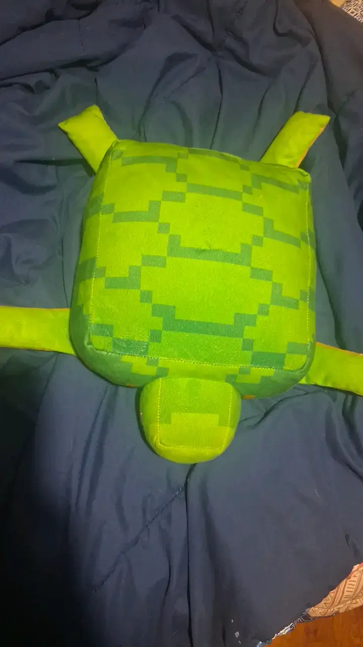 Peluche tortuga de Minecraft - 1