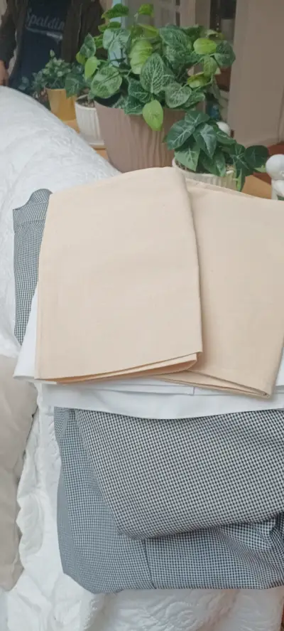 Conjunto de ropa de chef con gorro blanco - miniatura 3