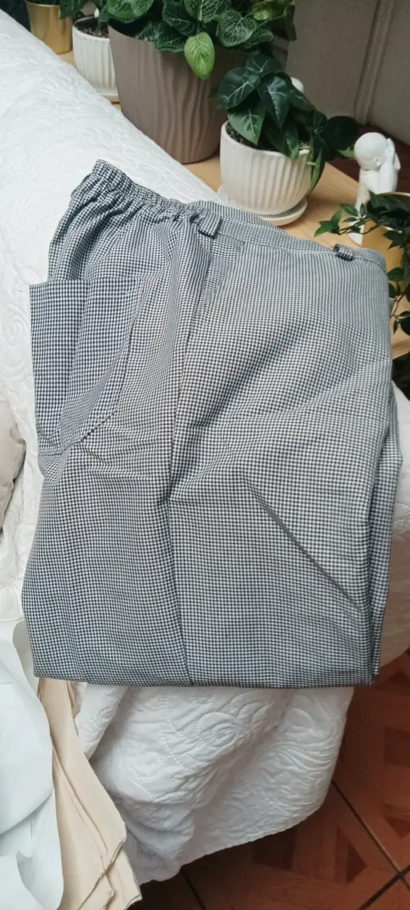 Conjunto de ropa de chef con gorro blanco - 5