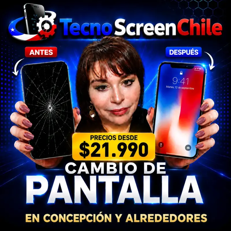 Reemplazo de pantalla desde $21.990 Con garantía