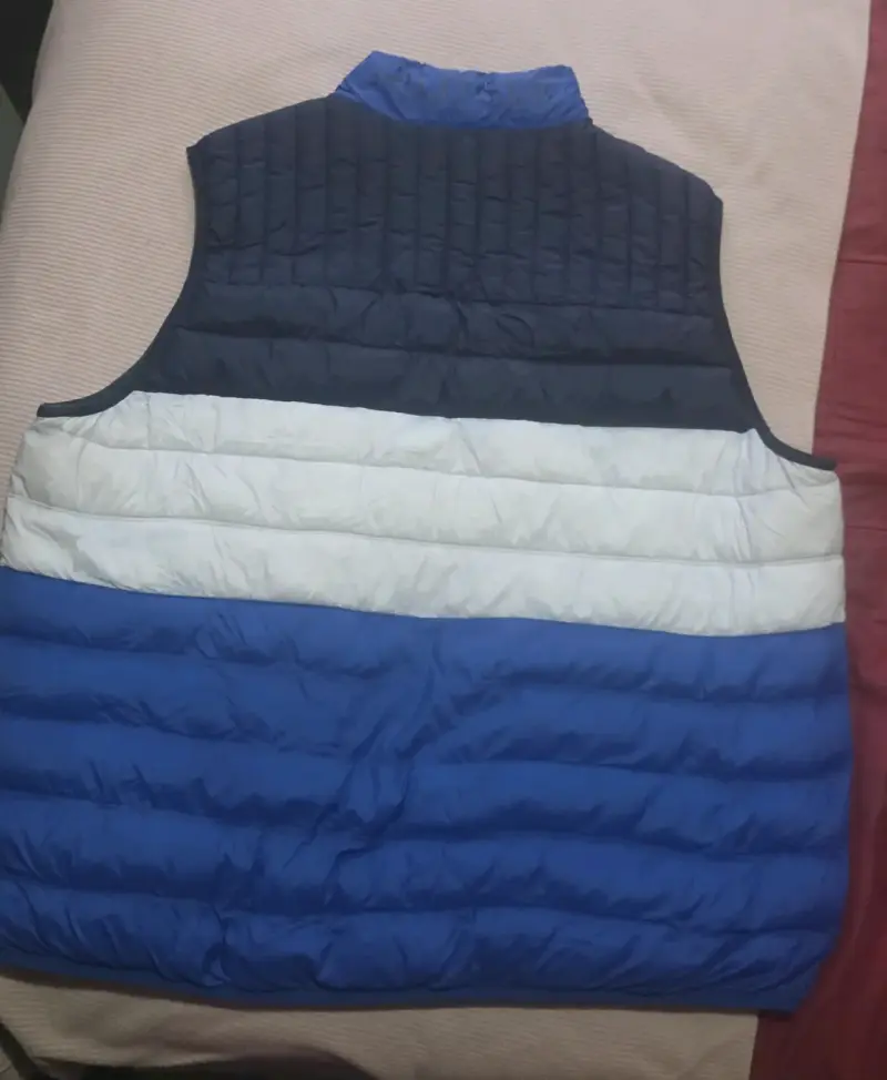 Chaqueta acolchada tricolor para hombre - 2
