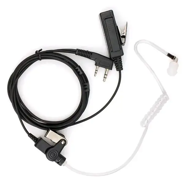 Auricular de seguridad Retevis con micrófono y PTT - 2