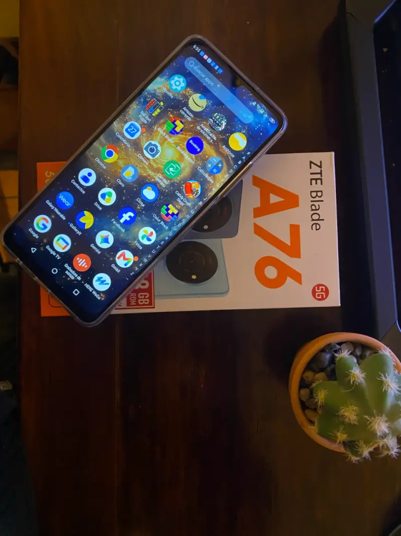 Smartphone ZTE Blade A76 con 5G y 128GB