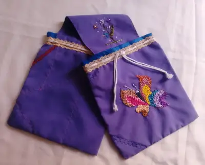 Bolsa de tela para el Mate color Violeta - miniatura 1