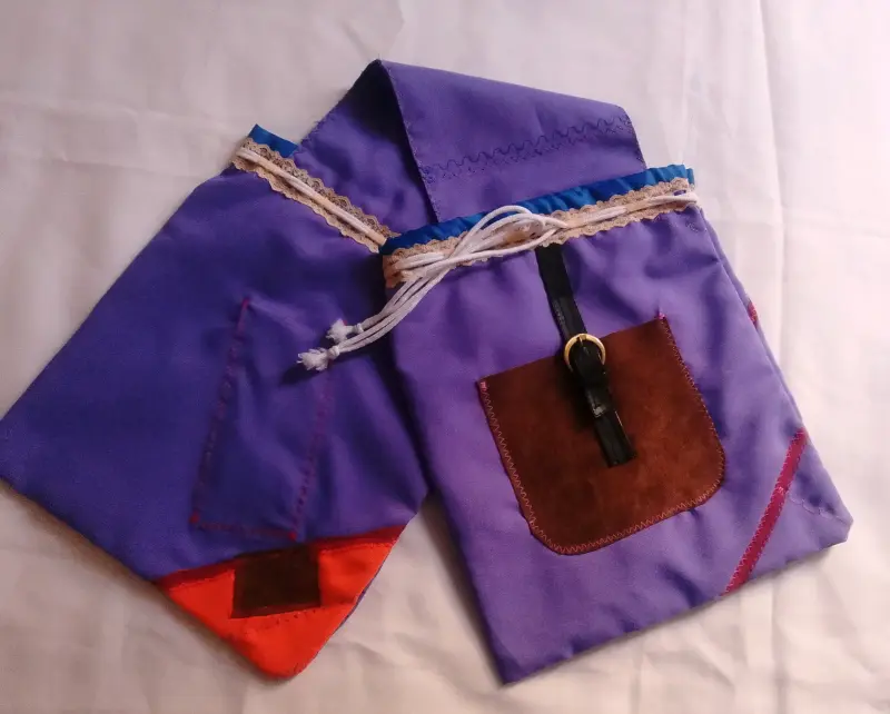 Bolsa de tela para el Mate color Violeta - 2
