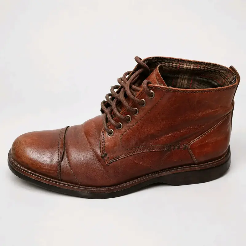 Botin PULSO GUANTE cuero hombre, Talla 39 USA 7.5 - 1