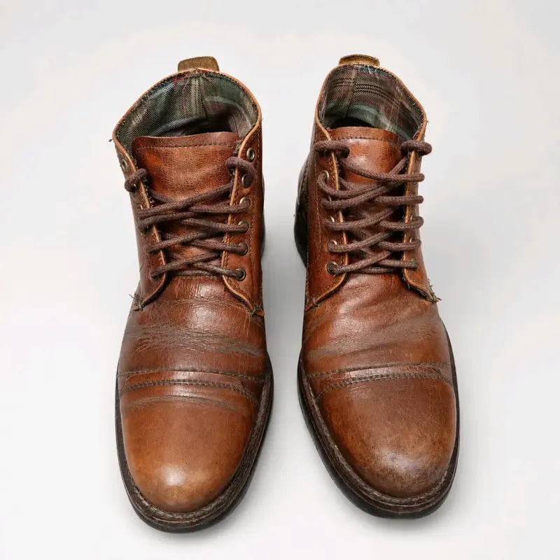 Botin PULSO GUANTE cuero hombre, Talla 39 USA 7.5 - 2