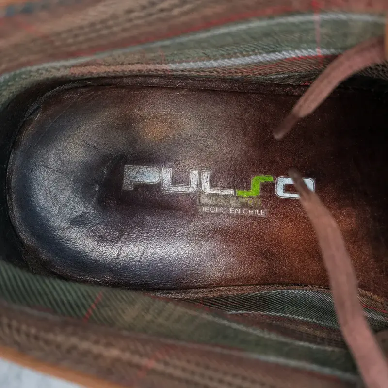 Botin PULSO GUANTE cuero hombre, Talla 39 USA 7.5 - 5