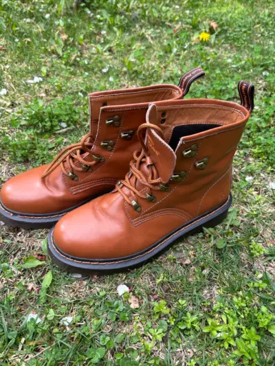 Botas de cuero marrón Hush Puppies modelo Nydia - miniatura 1