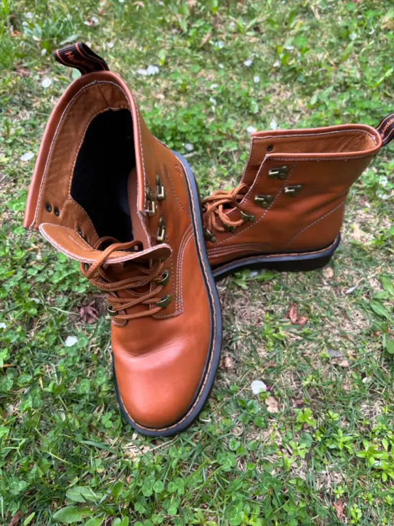 Botas de cuero marrón Hush Puppies modelo Nydia - 3